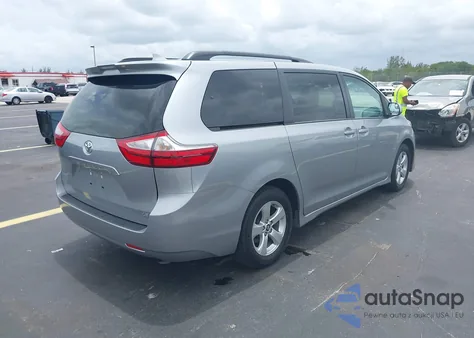 2018 Toyota Sienna Le 8 Passenger from USA, damaged, VIN 5TDKZ3DC5JS939275